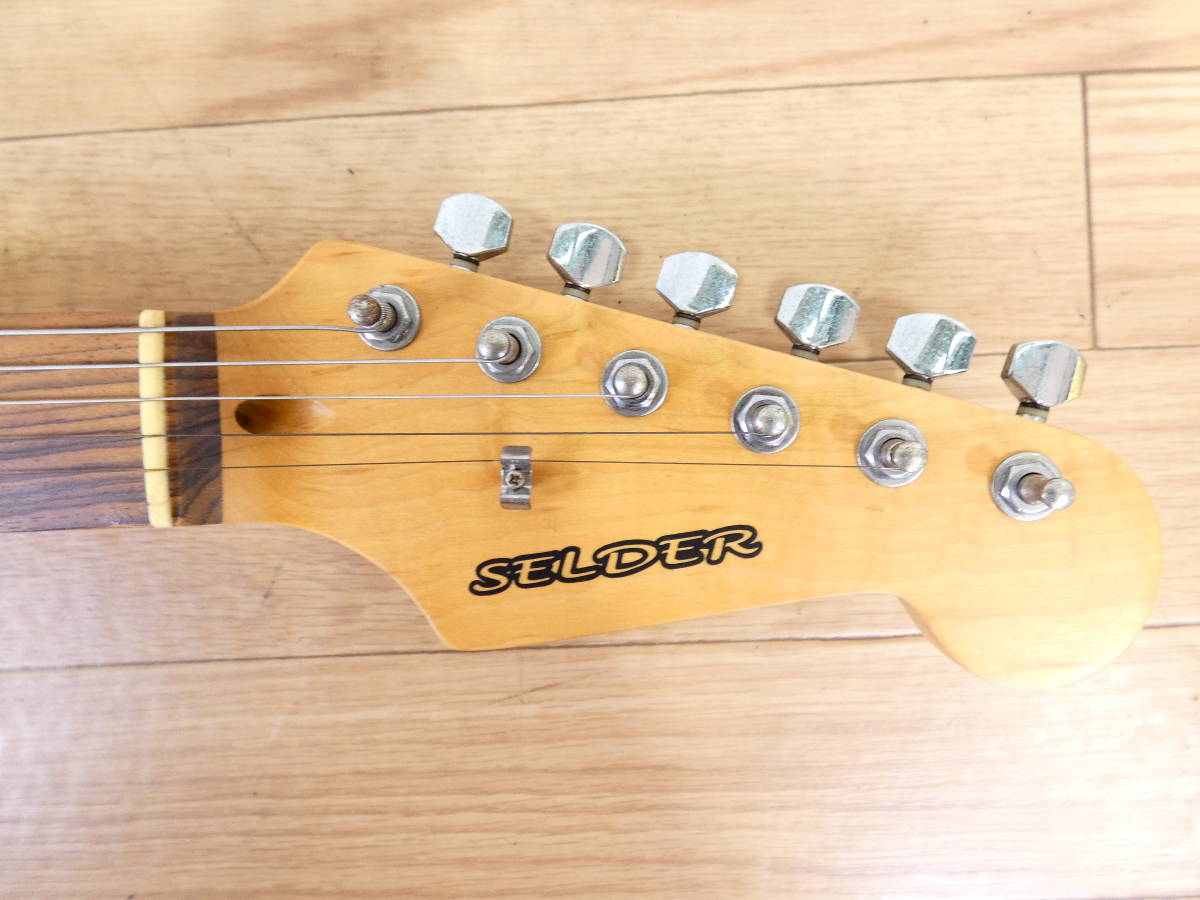 ◾️必見◾️SELDER エレキ　USED USED!SELDER エレキギター 型番不明☆セルダー/ストラトタイプ/ケース
