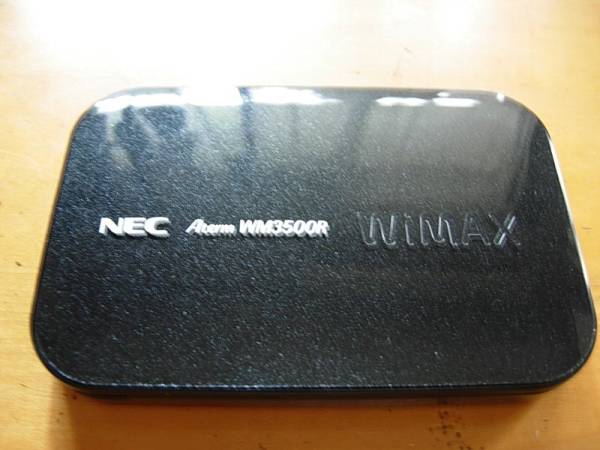 ☆NEC AtermWM3500R黒 モバイルWiMAXルーター・中古美品☆_1
