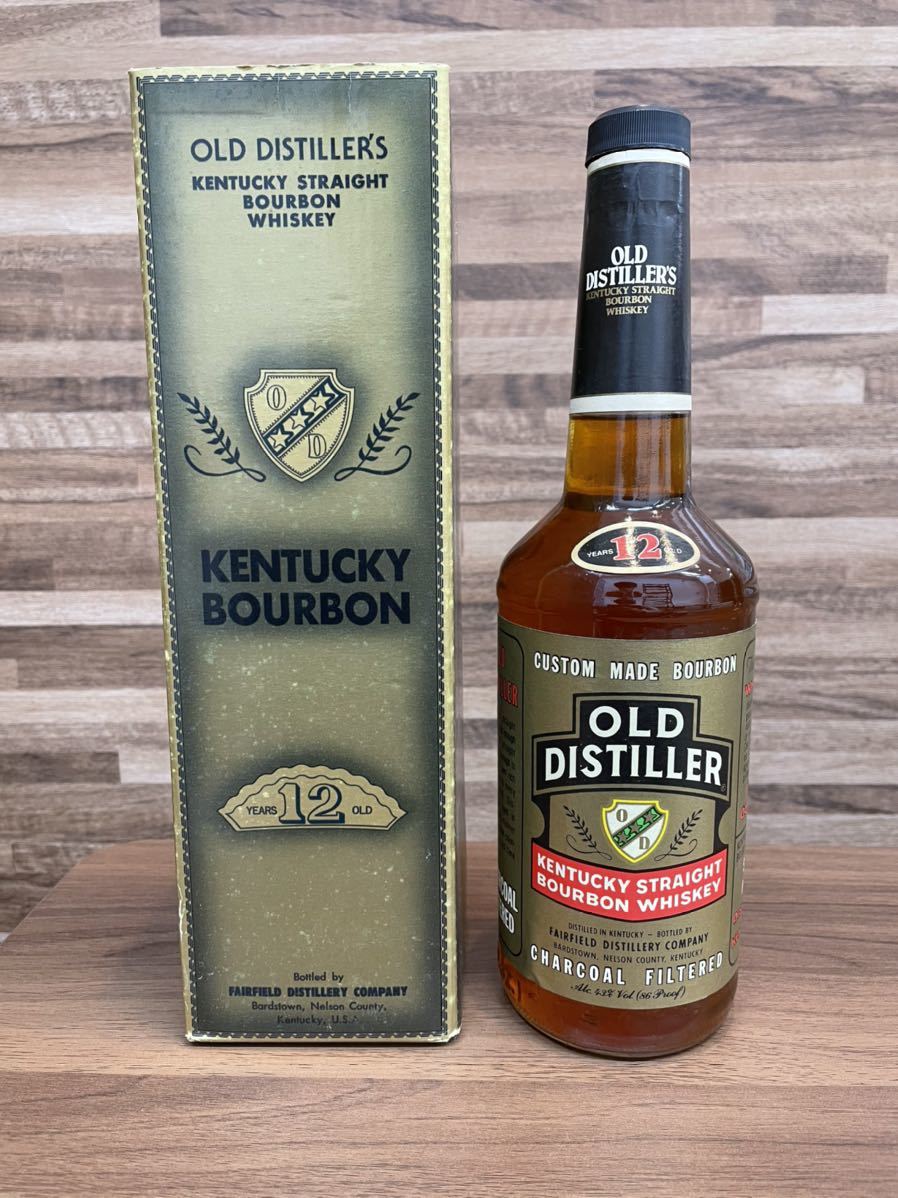 OLD DISTILLER'S 12年 バーボンウイスキー 1円~］old distiller's 12年 kentucky bourbon whiskey オールド ディ