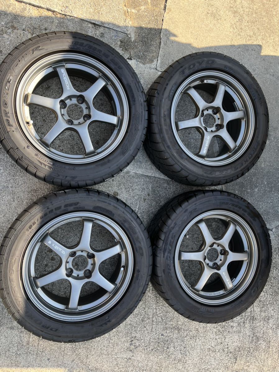 ARREST GPⅡ 透し 15インチ×6J（PCD100）トーヨー195/65R15
