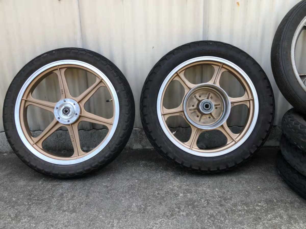 Z1用 キャストホイール タイヤ付き前後セット（デイトナ セブンスター 