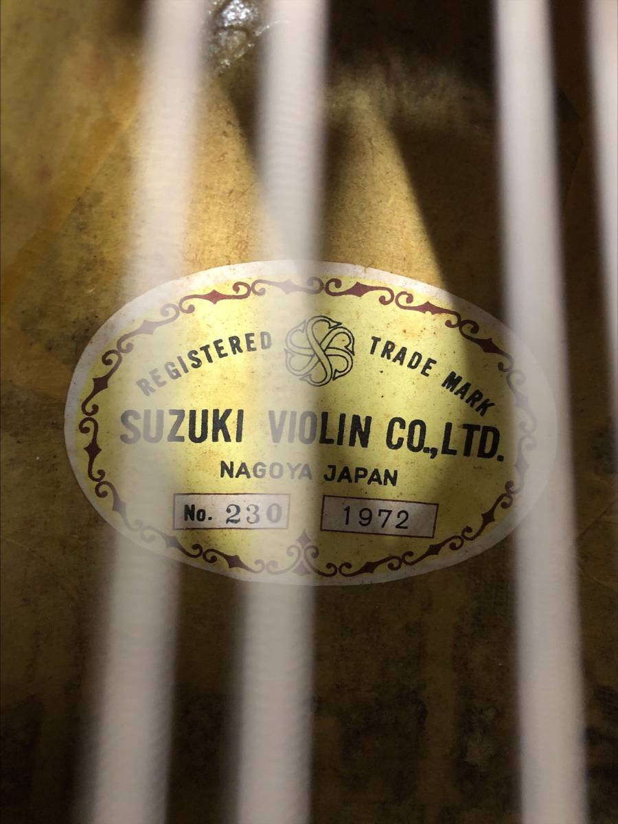 Suzuki マンドリン No.230 1968年製 スズキバイオリンのマンドリン No