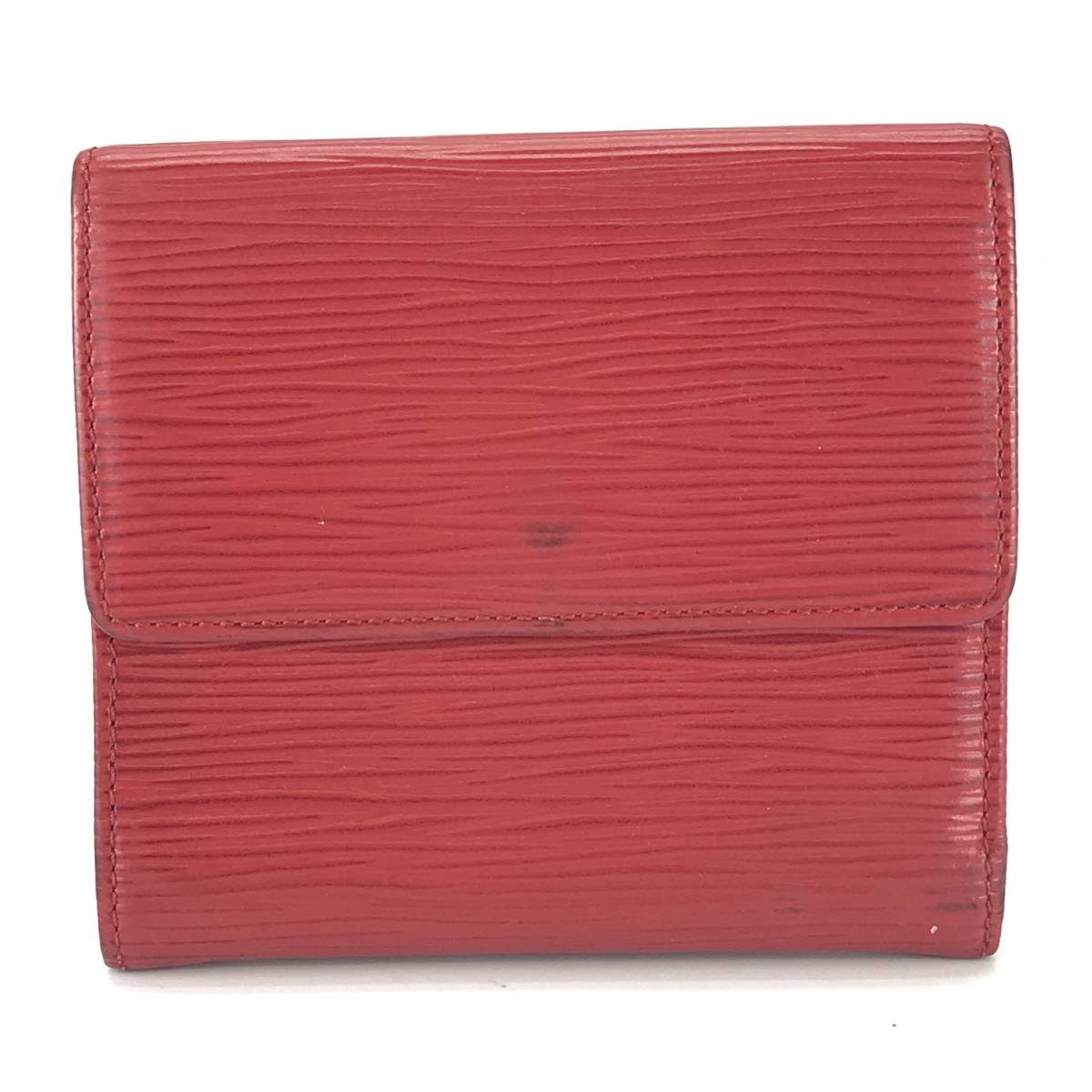 little ルイヴィトン カルトクレディ レッド ヴェルニ LOUIS VUITTON ルイヴィトン M63487 エピ ポルト モネ ビエ カルト