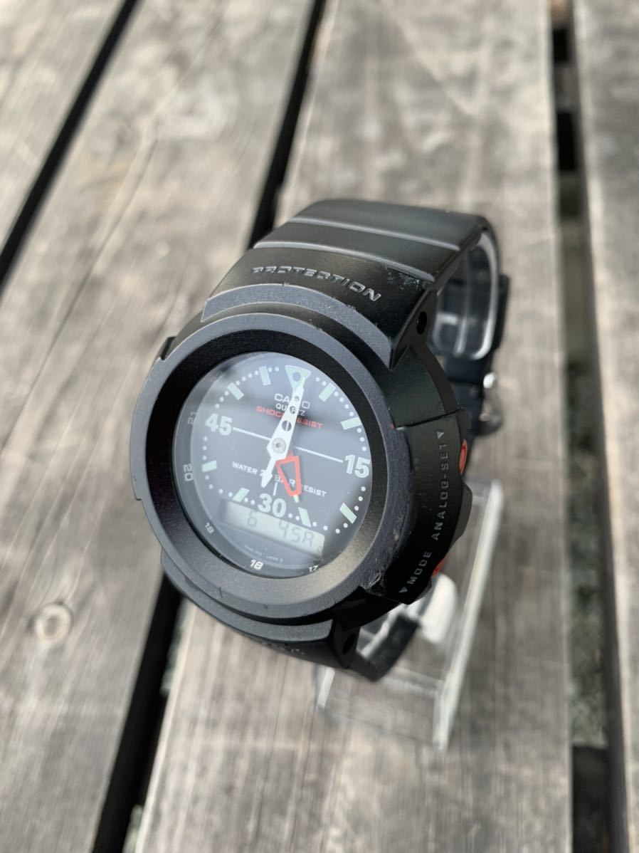 CASIO G-SHOCK AW-500-1E 国内仕様 日本製 初代アナログ Amazon.co.jp
