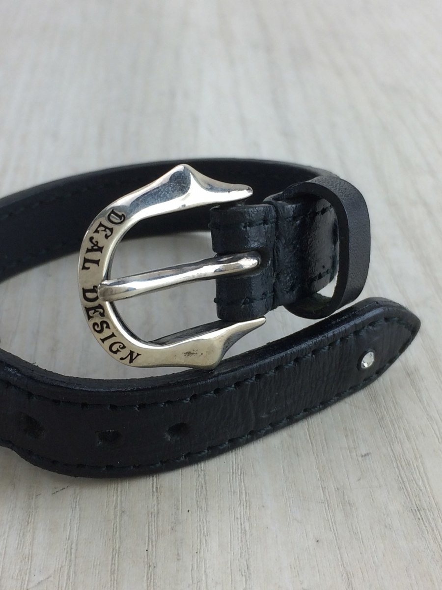 DEAL DESIGN ディールデザイン レザーブレスレット 中古・古着通販DEAL