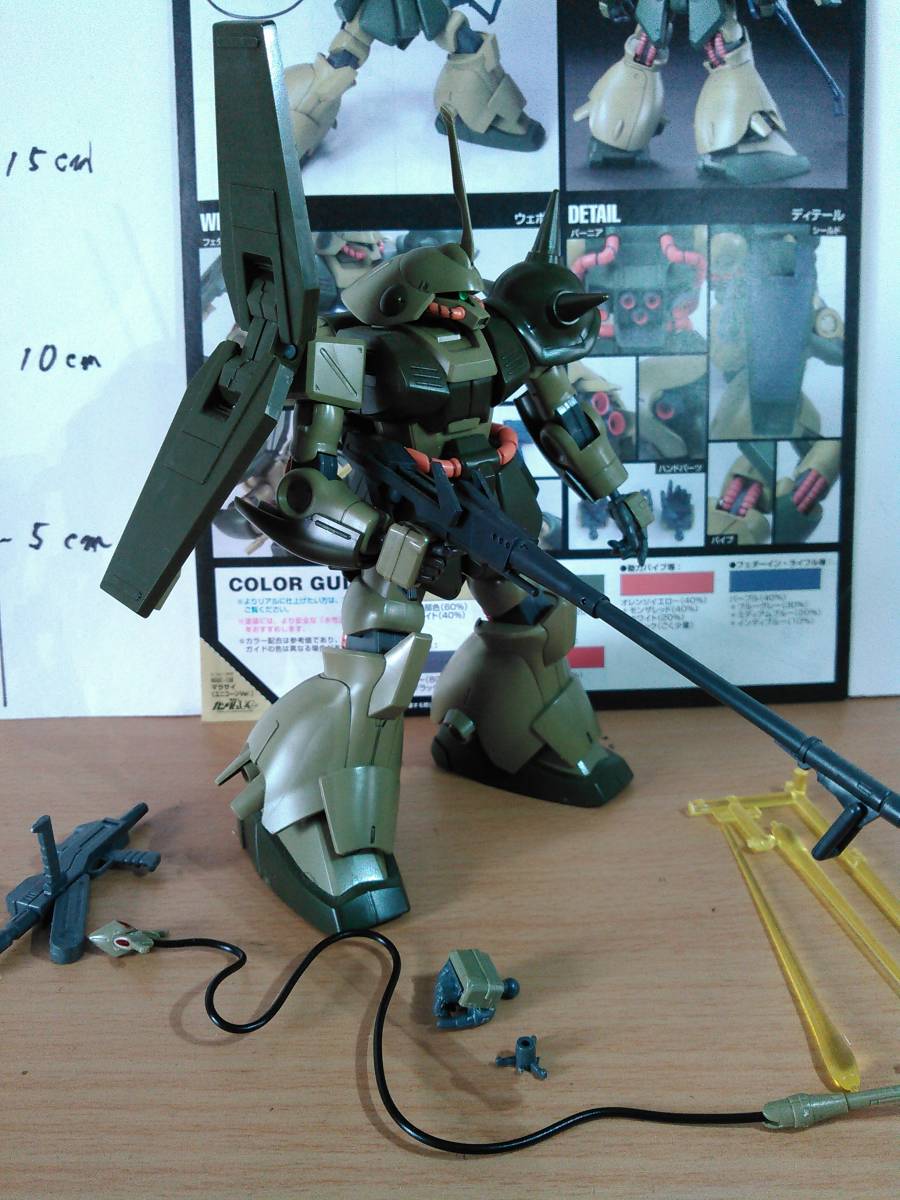 HGUC 1/144 ジオン残党軍 マラサイ ユニコーン カラー UC ver 素組