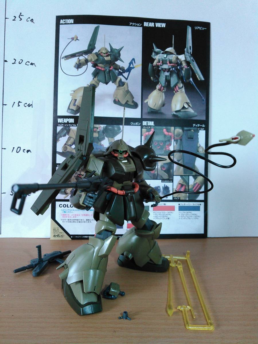 HGUC 1/144 ジオン残党軍 マラサイ ユニコーン カラー UC ver 素組