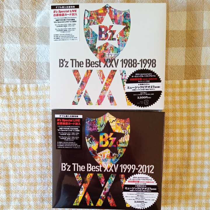 【赤字超特価，大人気】 B'z ベストアルバム B'z The Best XXV 1988-1998 B'z The Best XXV 1999-2012 初回限定盤 4CD+2DVD(B'z)｜売買されたオークション情報、yahooの商品情報をアーカイブ公開 - オークファン は行
