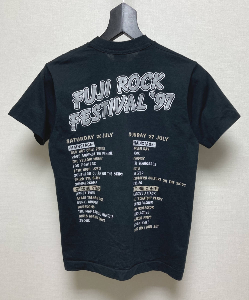 第1回 FUJI ROCK FESTIVAL 97 フジロック フェスティバル Tシャツ 1997