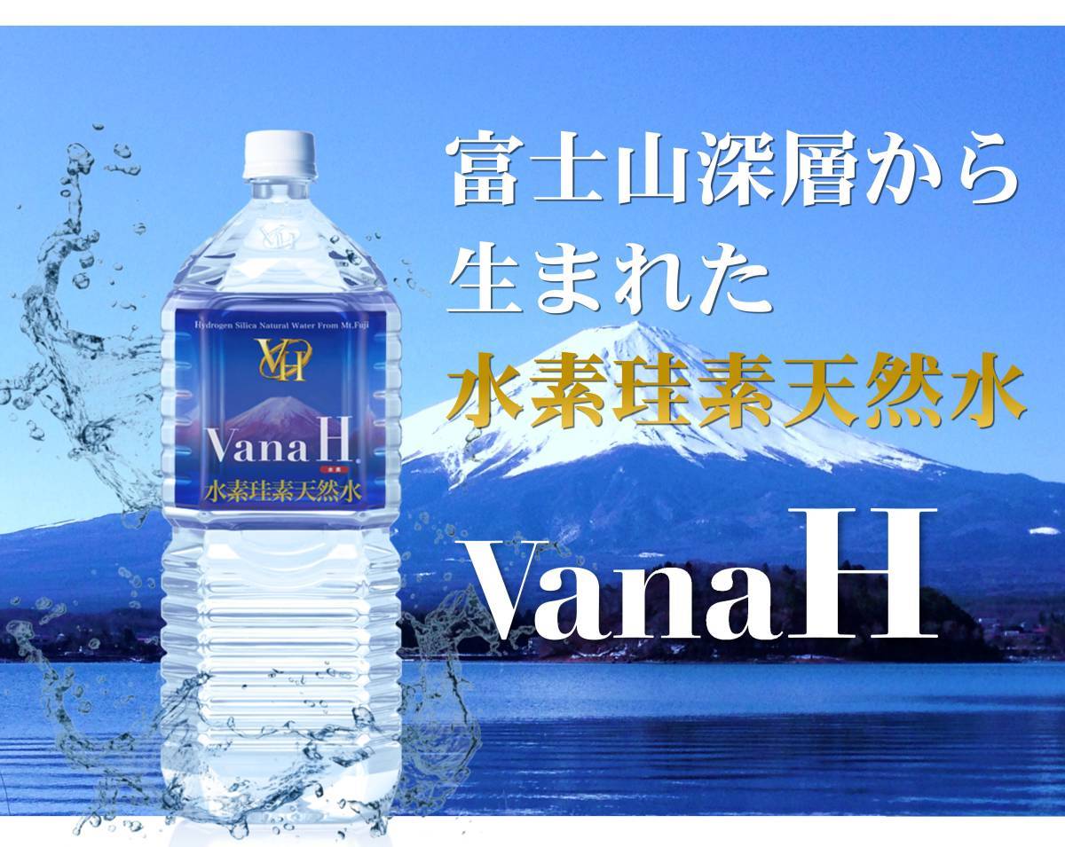vanaH 渋 水素珪素天然水