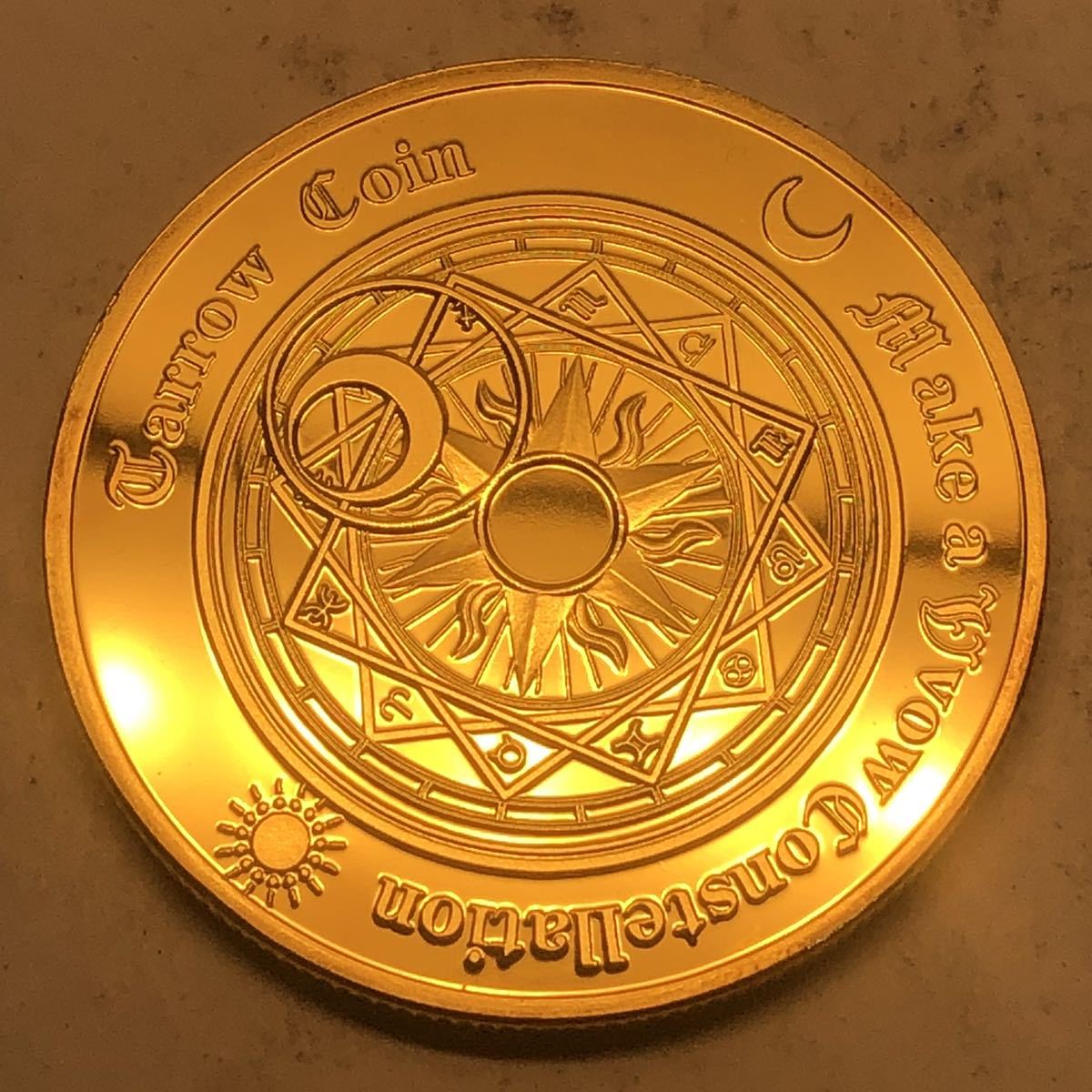 一円スタート！ARROW COIN 大型金貨 12星座 タロット 記念硬貨 ニウエ硬貨 海外コイン  重さ29.13g(ヨーロッパ)｜売買されたオークション情報、Yahoo!オークション(旧ヤフオク!) の商品情報をアーカイブ公開 -  オークファン（aucfan.com）