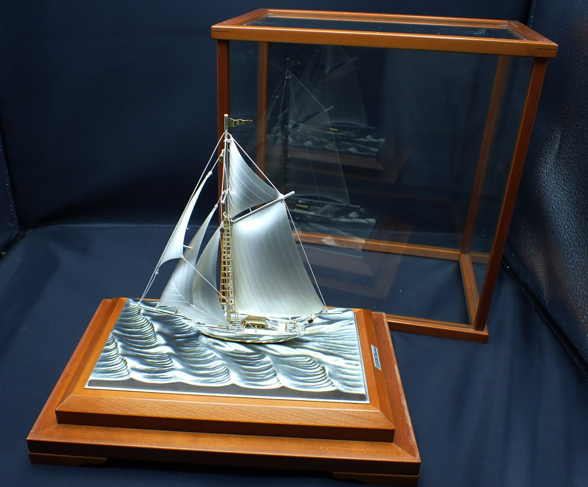 銀製 ヨット stering silver スターリングシルバー