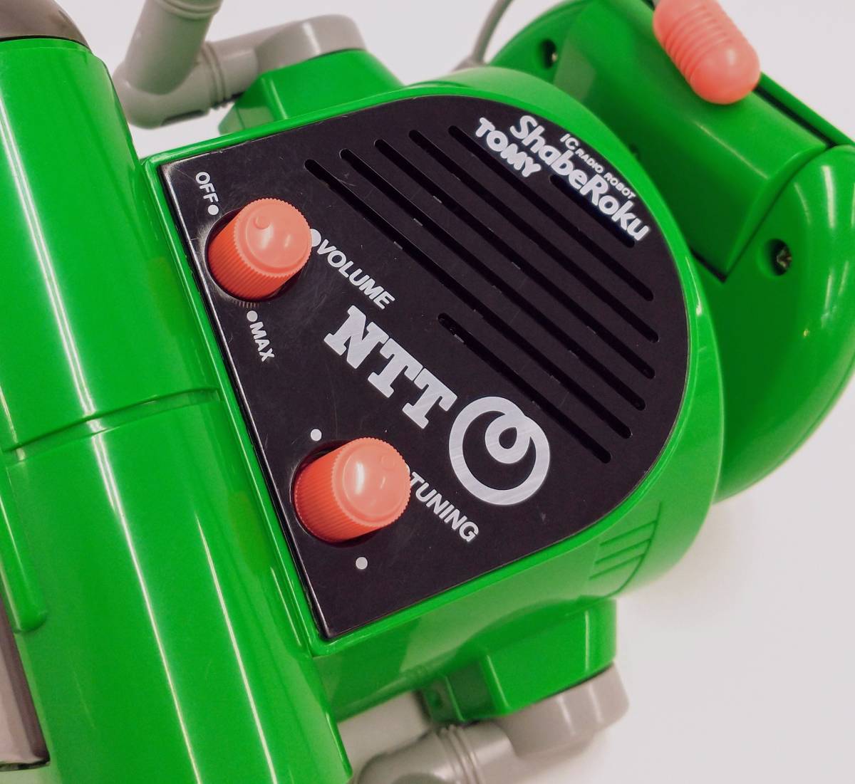 TOMY おしゃべりラジオロボ しゃべろく 緑 おしゃべりラジオロボ