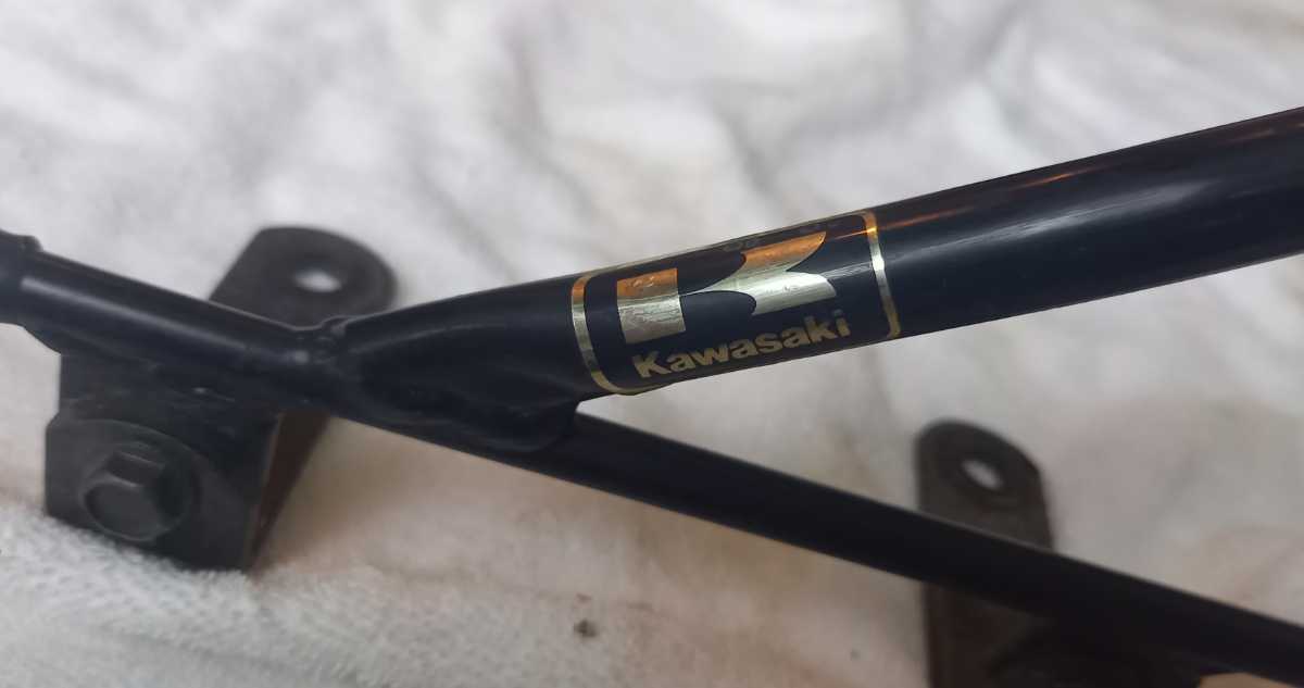ゼファー400 純正 キャリア 希少 Kawakami ゼファー400Χ 中古 旧車 検 