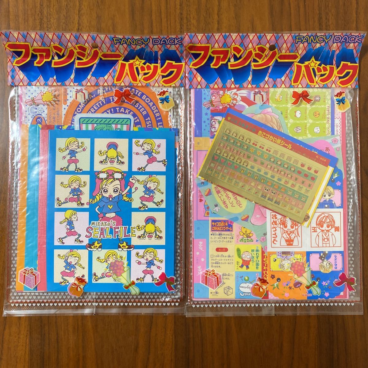 送料無料 少女マンガ 付録 テレカ シール 未使用セット ファンシー