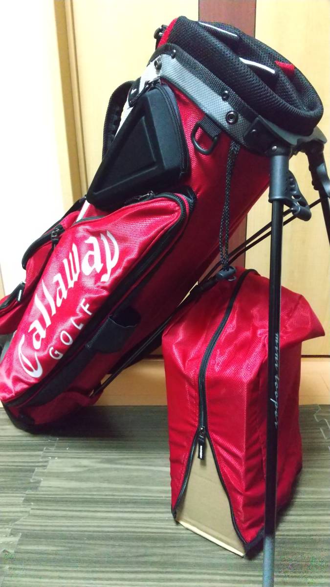 美品 キャロウェイ キャディバック スタンドタイプ 石川遼契約ブランド 