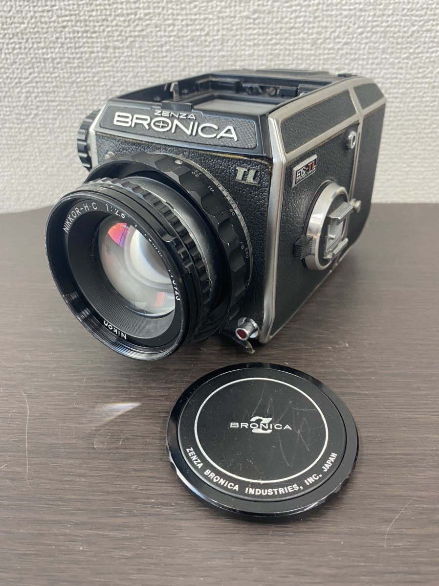 ZENZA BRONICA ゼンザブロニカ EC-TL / Nikon NIKKOR-H・C f=75mm 1 