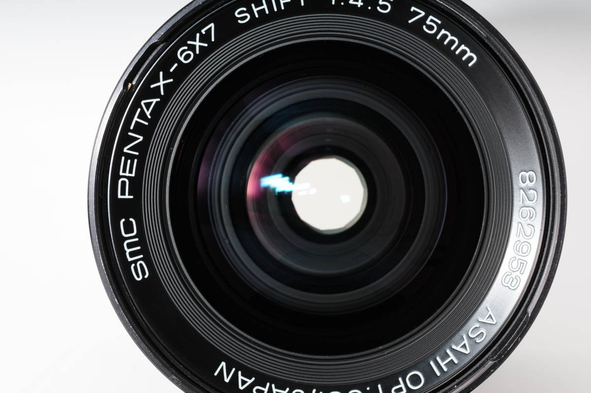【動作確認済み】PENTAX 6x7 レンズ　75mmf4.5 動作確認済み】PENTAX 6x7 レンズ75mmf4.5