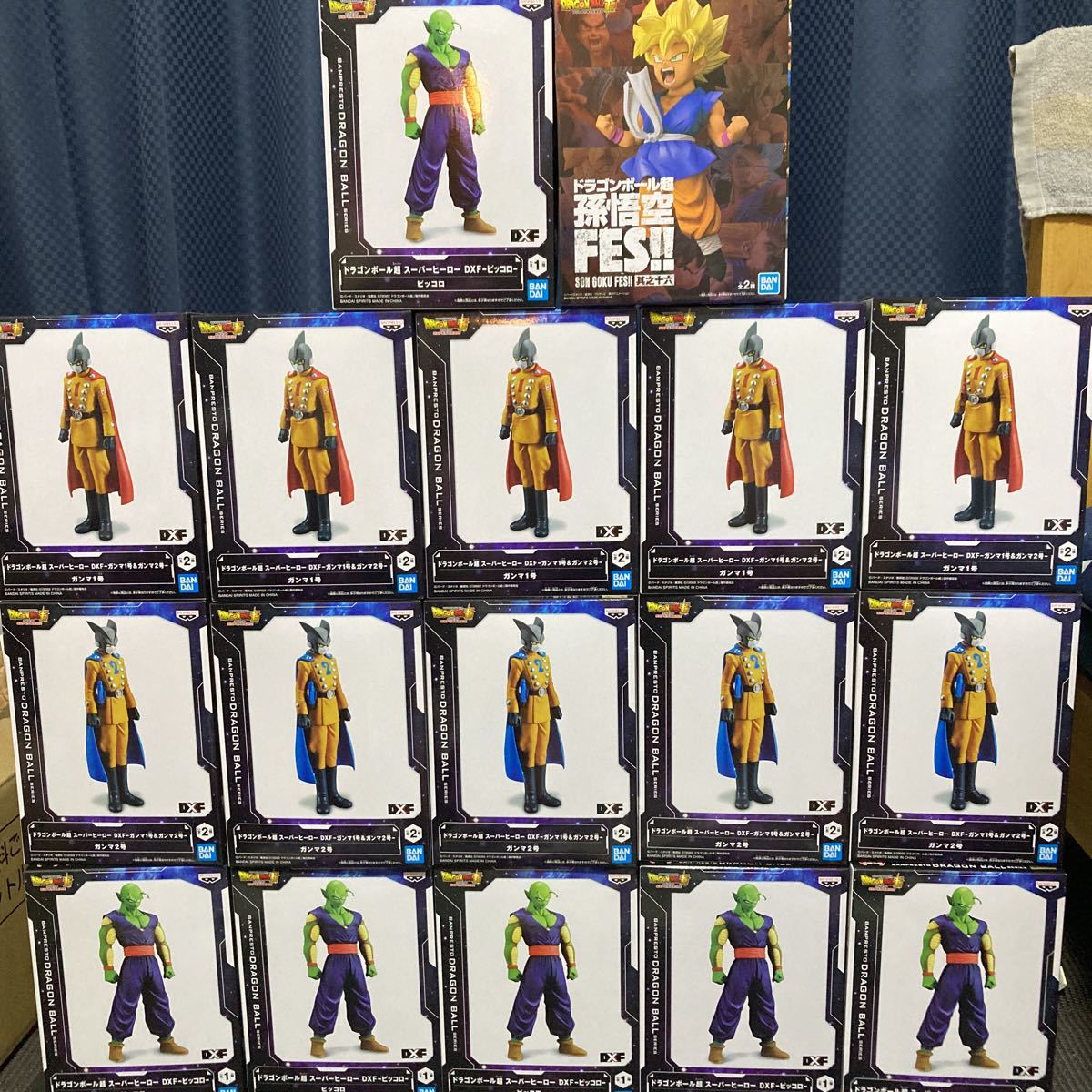 ドラゴンボール フィギュア まとめ売り ピッコロ ガンマ 1号 2号 悟空 