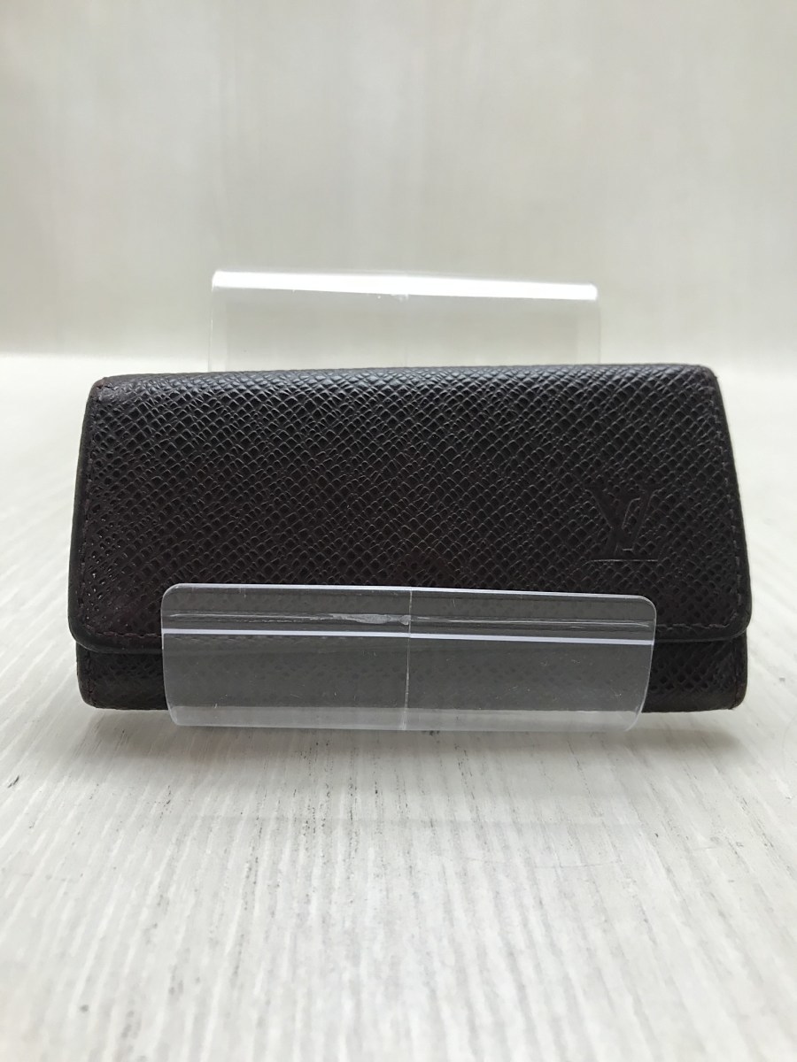 最安値，限定セール LOUIS VUITTON ミュルティクレ4_タイガ/レザー/BRW(キーケース)｜売買されたオークション情報、yahooの商品情報をアーカイブ公開 - オークファン キーケース