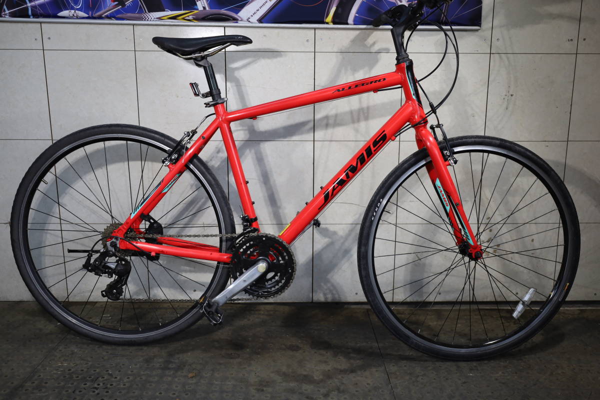 良品！JAMISジェイミス ALLEGRO 700C アルミ 21速 510mm クロスバイク 