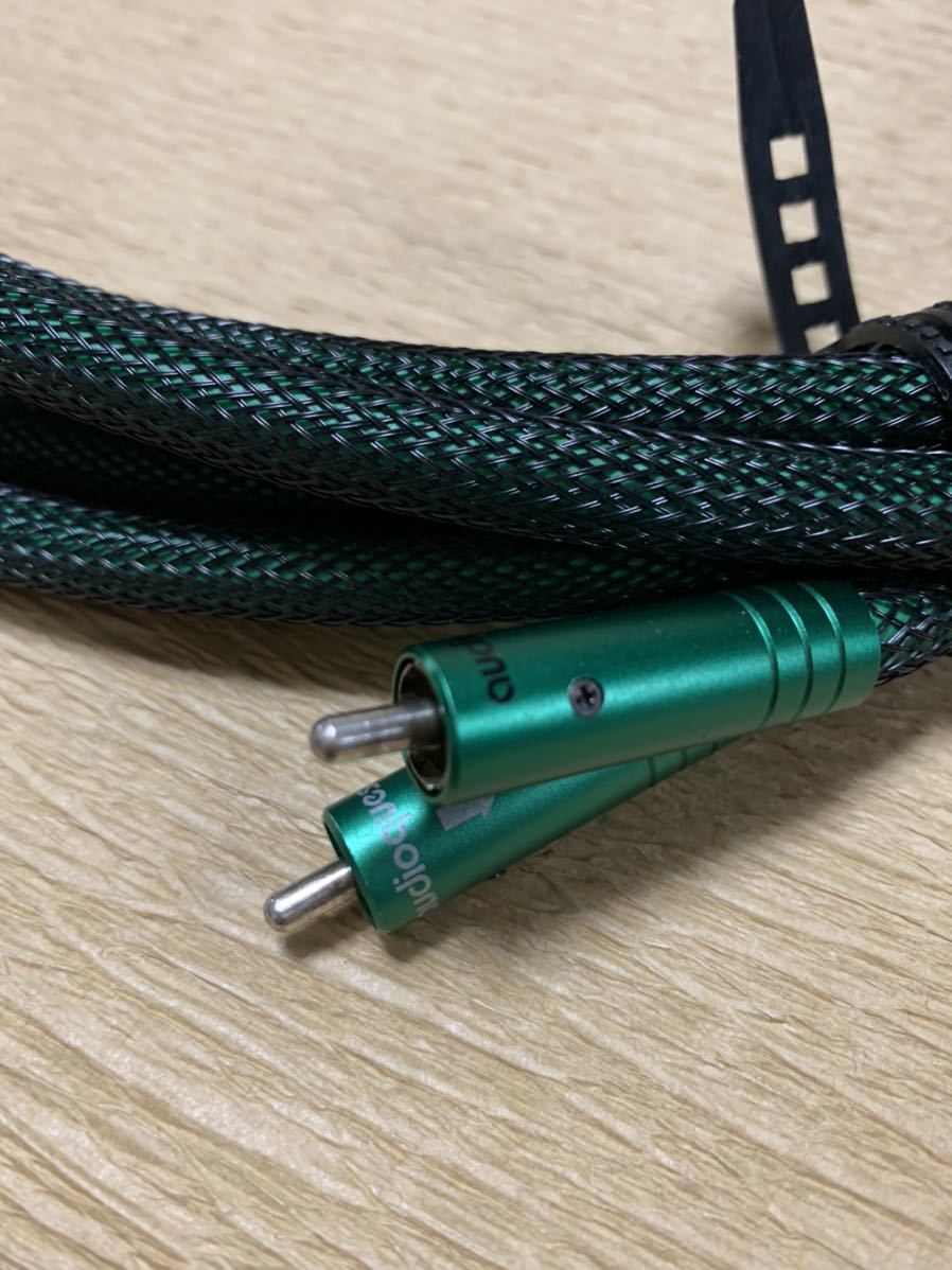 極上 audioquestオーディオクエスト Pythonパイソン ハイエンドRCAケーブル 1.5mペア 定価￥121 000(RCA ...