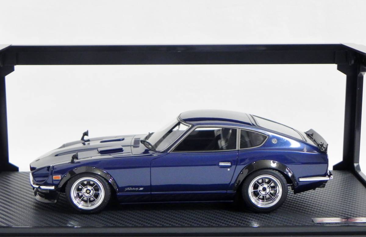 IG 0686 1/18 Nissan Fairlady Z S30 Blue イグニッションモデル 