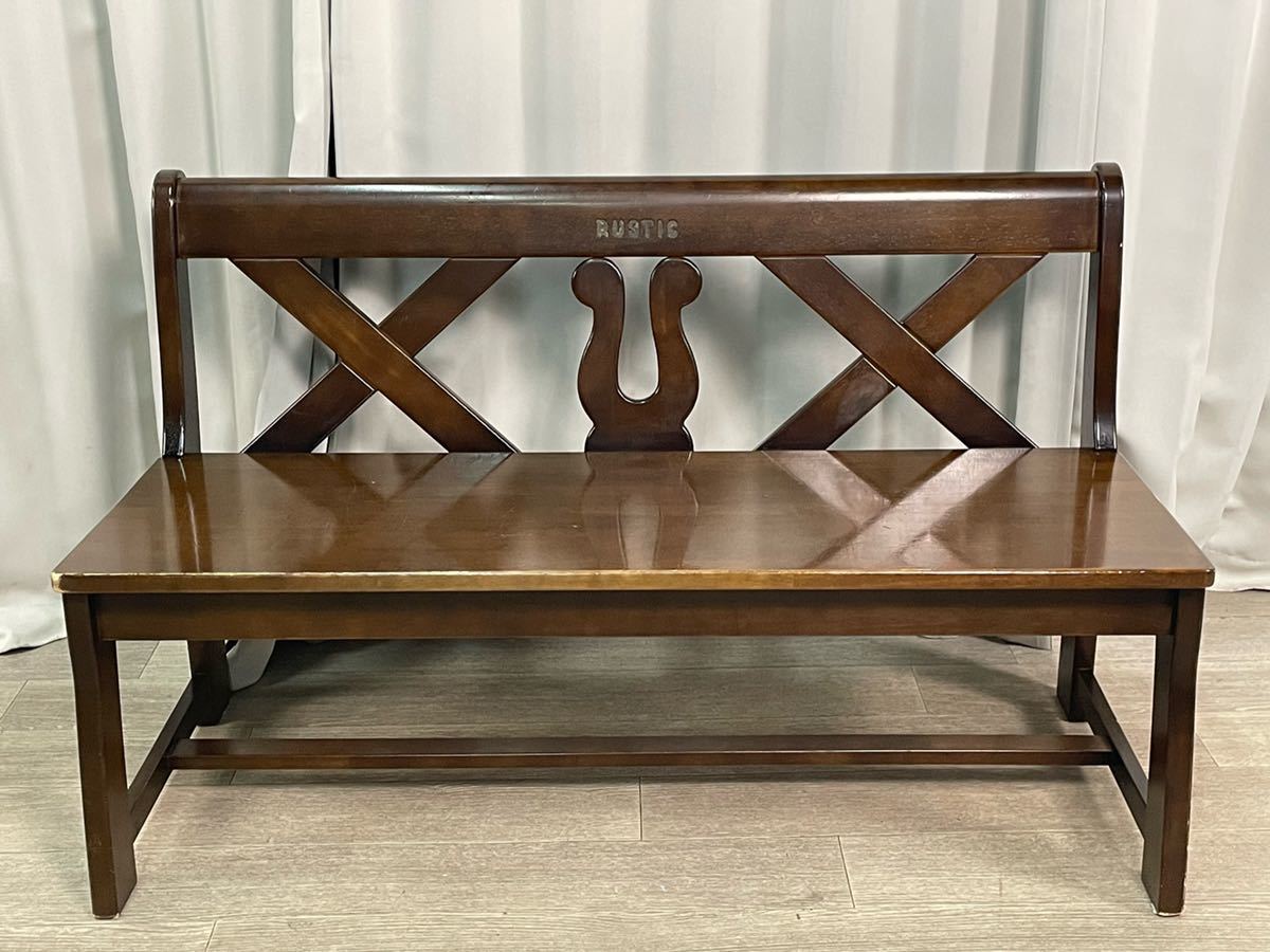 G901 カリモク RUSTIC/ルスティック ベンチ ダイニングチェア 長椅子 