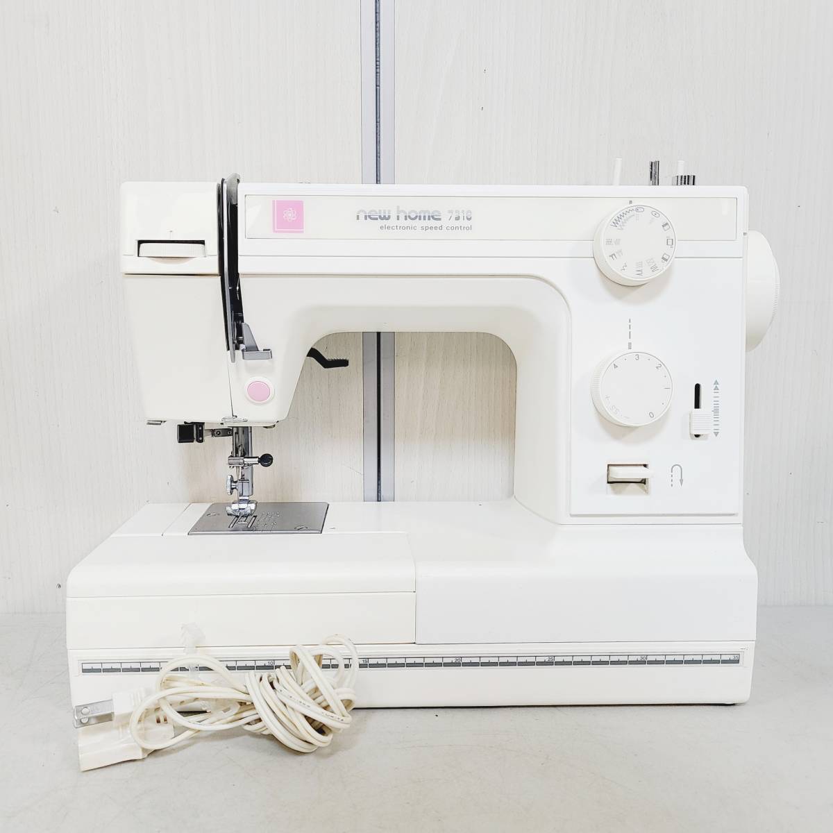 C5887】 JANOME ジャノメ NEW HOME 7310 ミシン ライト点灯 針動作OK