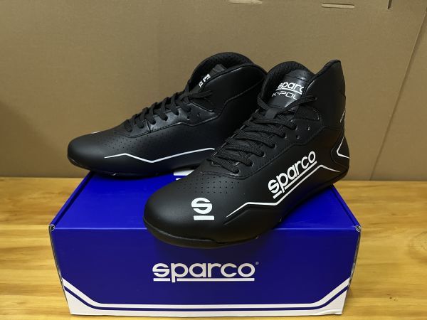 スパルコSPARCO K-POLEレーシングシューズ 42サイズ 未使用 黒(F1 