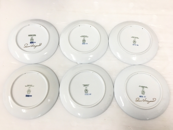 ROYAL COPENHAGEN イヤープレート 2000 年代 6枚 セット ロイヤル