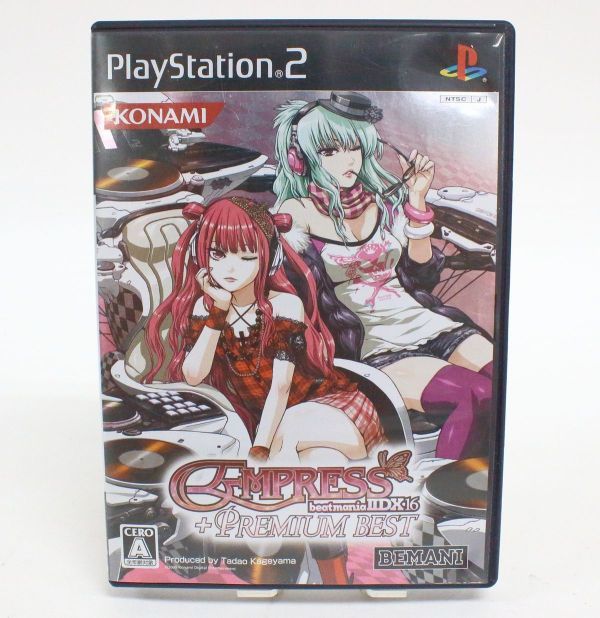 IIDX 0 beatmania BEMANI 1 EMPRESS+PREMIUM|ハード ◇ PS2 コナミ