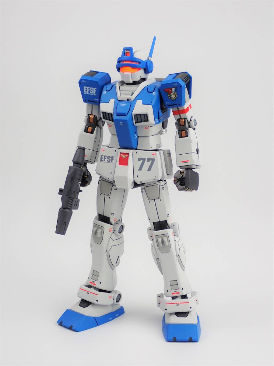 Hg 1 144 ジム インターセプトカスタム スレッガー専用機 塗装完成品 ククルス ドアンの島 完成品 売買されたオークション情報 Yahooの商品情報をアーカイブ公開 オークファン Aucfan Com