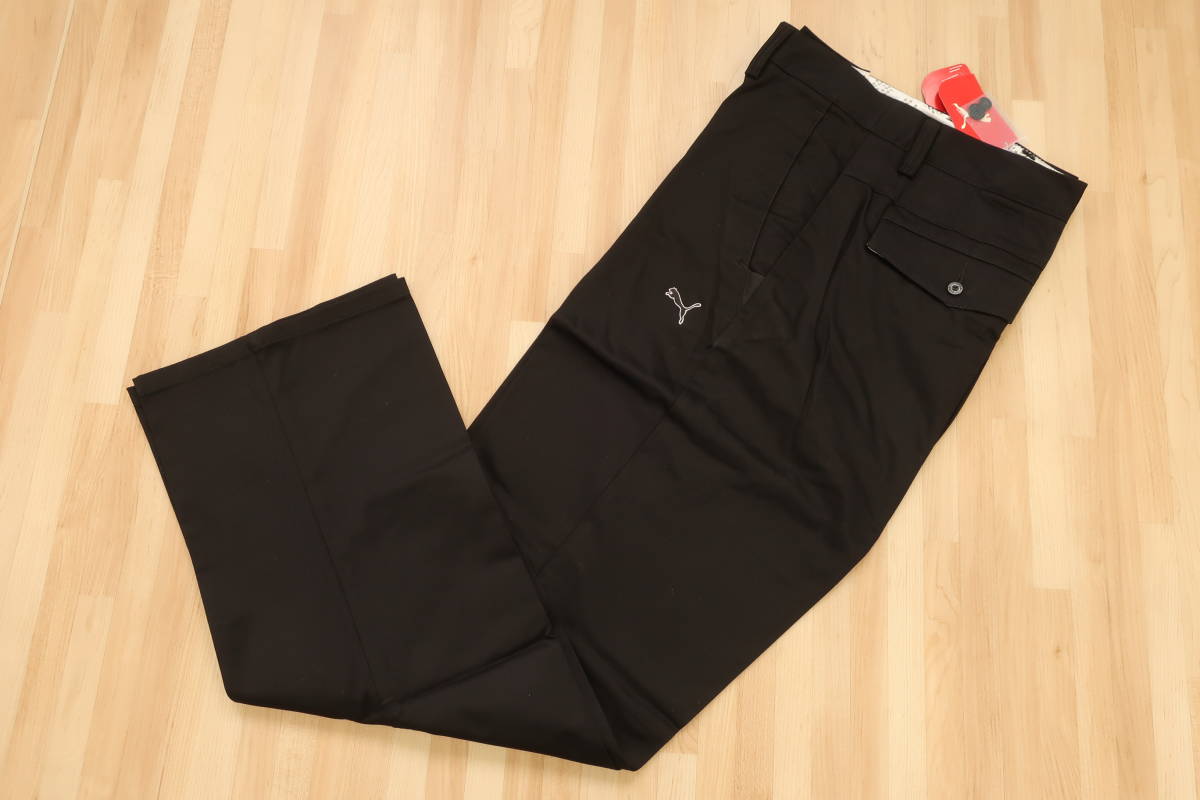 ☆☆プーマ　ゴルフ スタイルパンツ　【ブラック 38×32】　GOLF STYLE PANTS　ストレッチ　吸汗速乾　新品 プーマ ゴルフ メンズ 男性 620805SP レディース（ブランドプーマ）（パンツ｜メンズ