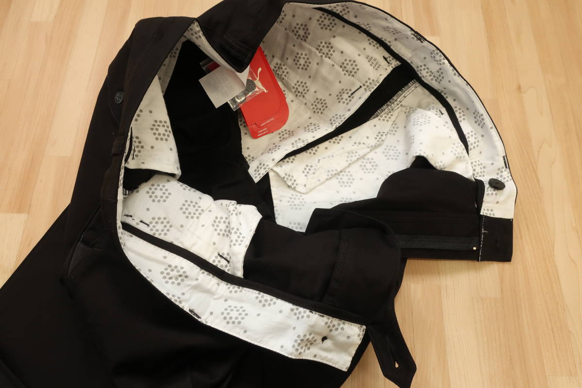 ☆☆プーマ　ゴルフ スタイルパンツ　【ブラック 38×32】　GOLF STYLE PANTS　ストレッチ　吸汗速乾　新品 プーマ ゴルフ メンズ 男性 620805SP レディース（ブランドプーマ）（パンツ｜メンズ