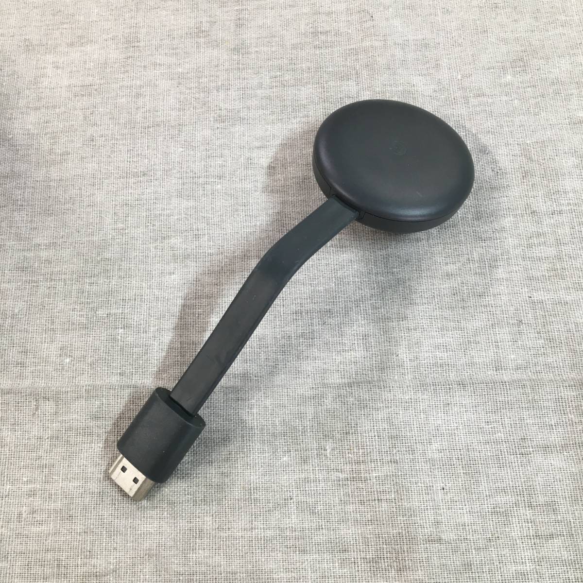 現状品　Google Chromecast 正規品 第三世代 2K対応 チャコール GA00439-JP_3