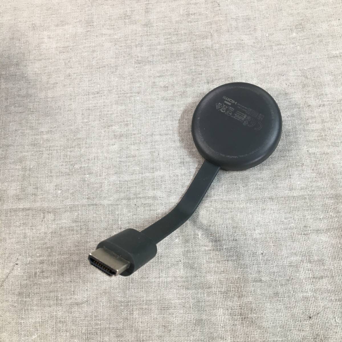 現状品　Google Chromecast 正規品 第三世代 2K対応 チャコール GA00439-JP_5