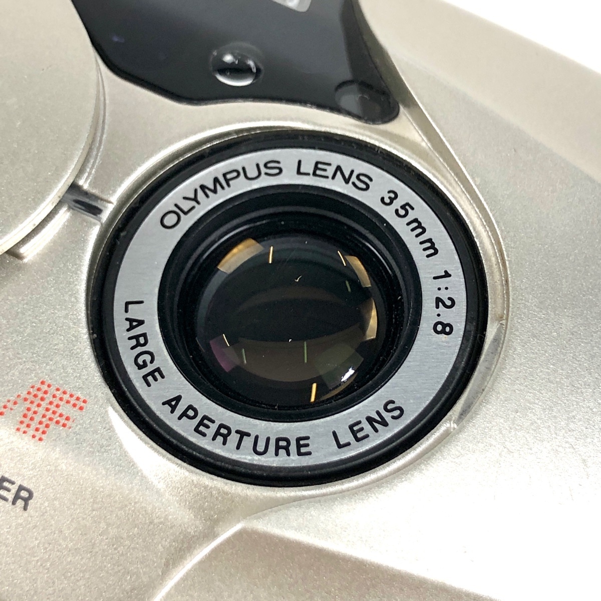 オリンパス OLYMPUS μ mju: II ミュー 2 シルバー フィルム コンパクト ...