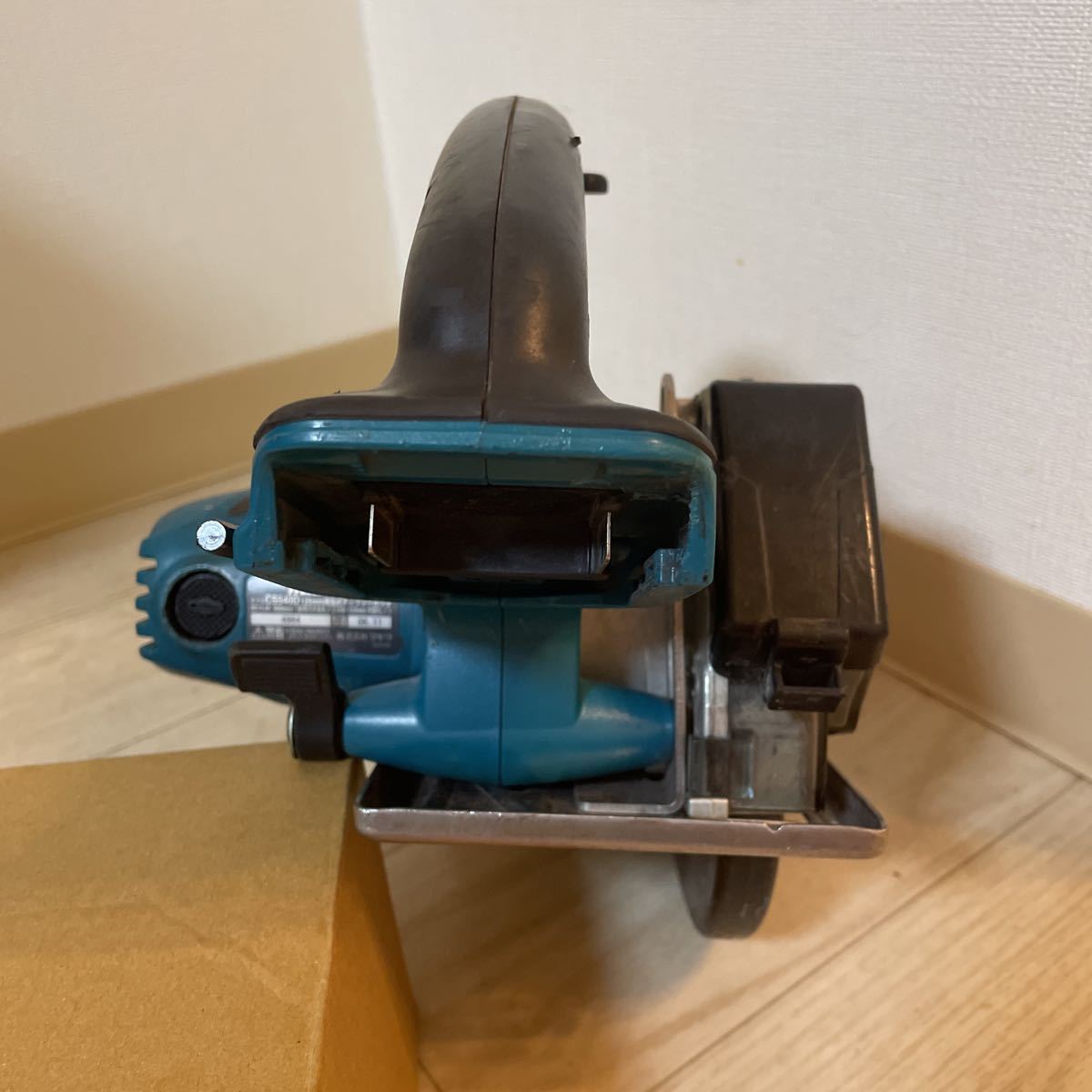 中古品 makita CS540D ケース付 充電式チップソーカッタ マルノコ 丸 