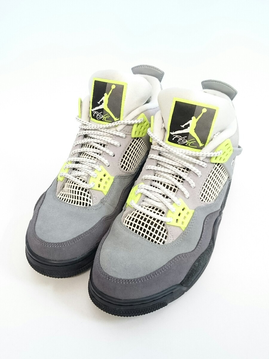 NIKE◆AIR JORDAN 4 RETRO SE/エアジョーダン 4 レトロ SE/グレー/CT5342-007/26c//ローカットスニーカー