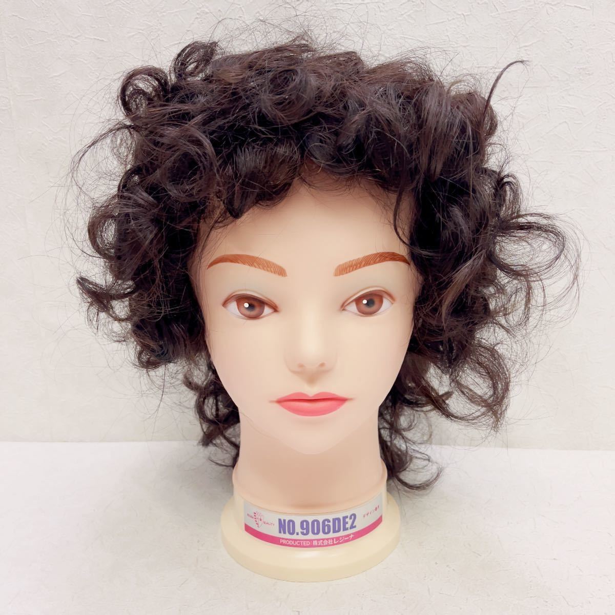ディング ウィッグ ショートウィッグ レジーナ デザイン巻き NO.906DE2 美容師国家試験理容師 理美容 美容 日本製 現状品 F112F_1