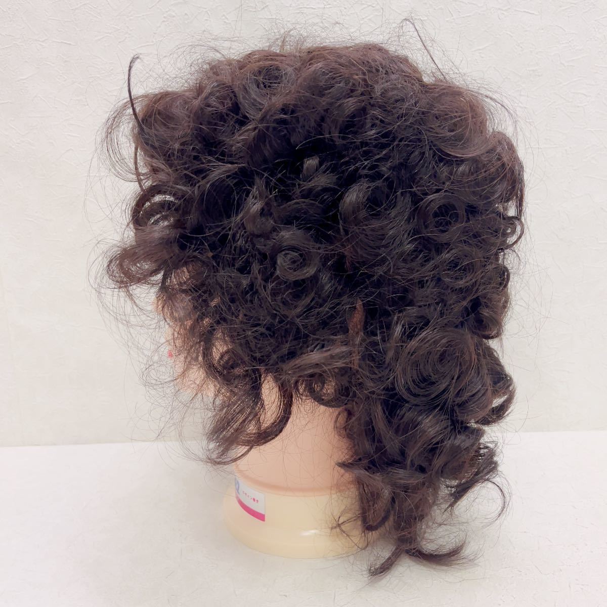 ディング ウィッグ ショートウィッグ レジーナ デザイン巻き NO.906DE2 美容師国家試験理容師 理美容 美容 日本製 現状品 F112F_2