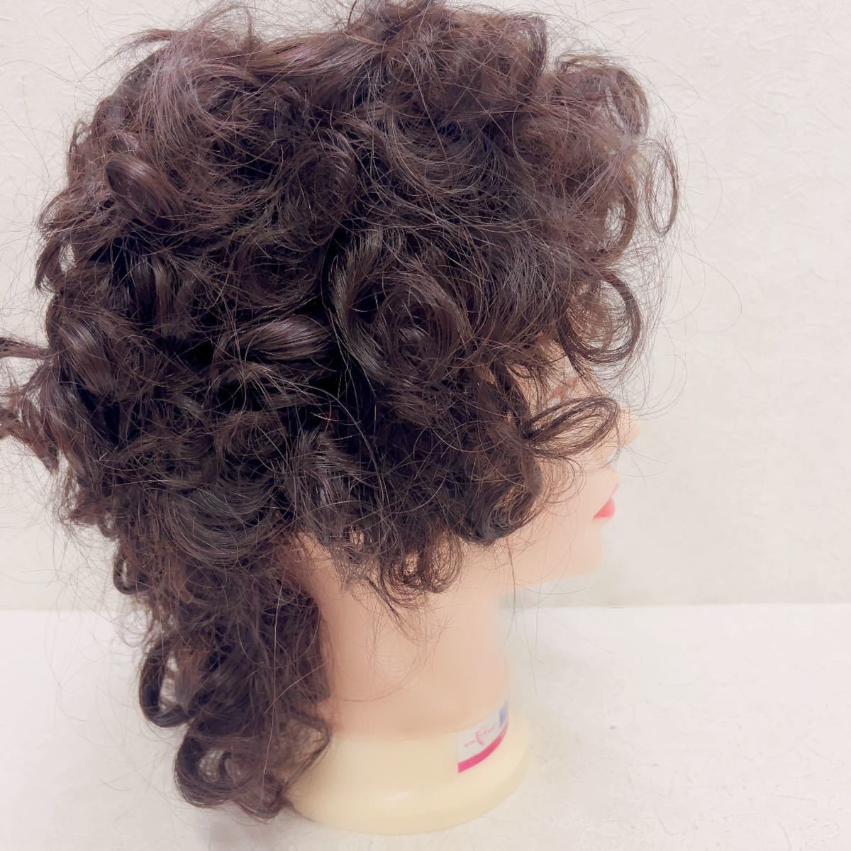ディング ウィッグ ショートウィッグ レジーナ デザイン巻き NO.906DE2 美容師国家試験理容師 理美容 美容 日本製 現状品 F112F_4