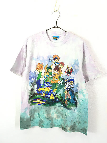 古着 90s Digital Monster 初代 デジモン アドベンチャー アニメ