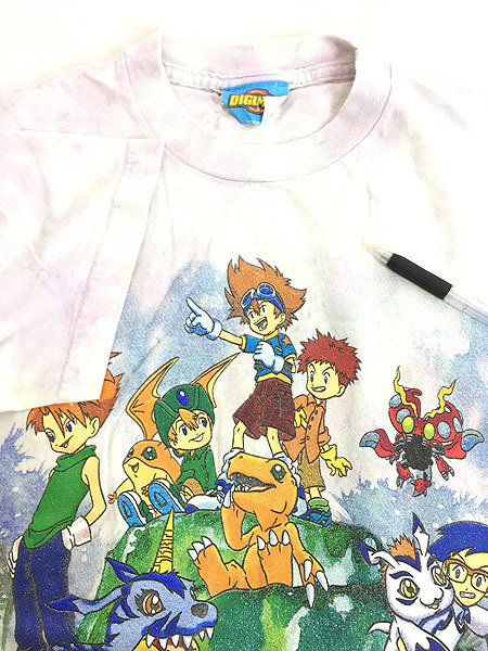 古着 90s Digital Monster 初代 デジモン アドベンチャー アニメ