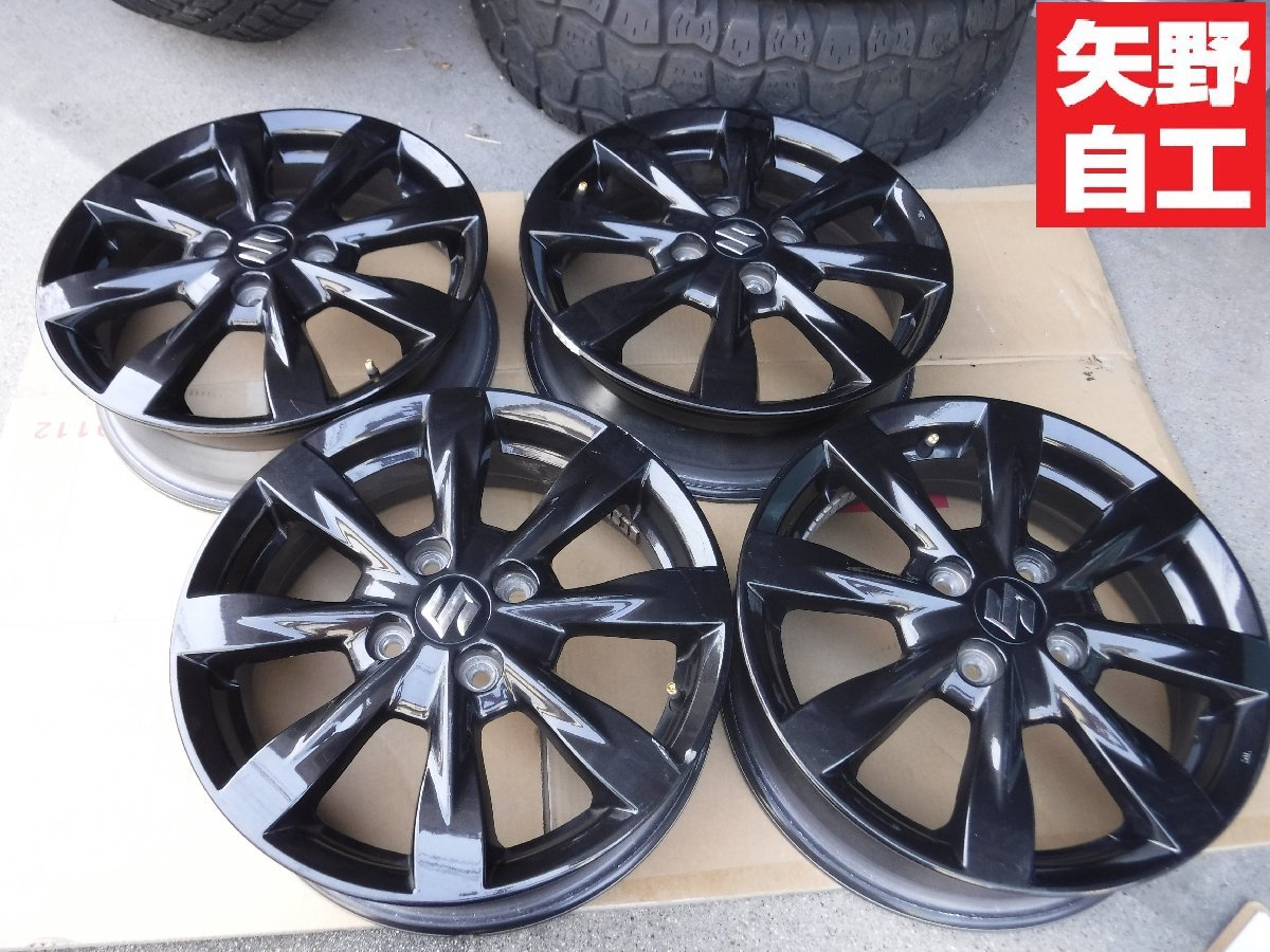 引取限定】スズキ 純正 ホイール 中古 15×4.5J 4穴 INSET45
