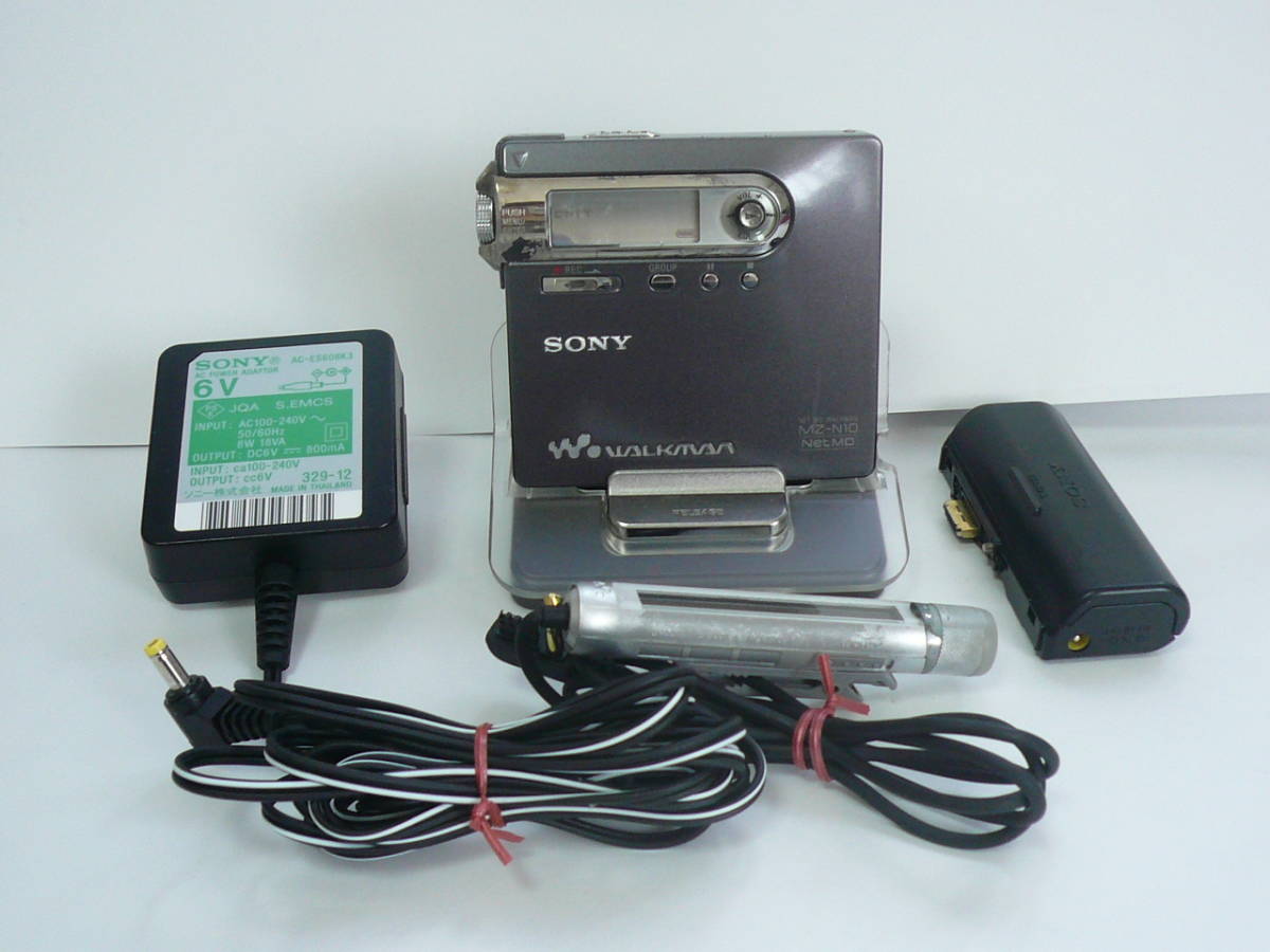 人気SALE，新作登場 SONY/ソニー　MZ-N10 Net MDウォークマン/MDレコーダー ★動作品・録再OK 