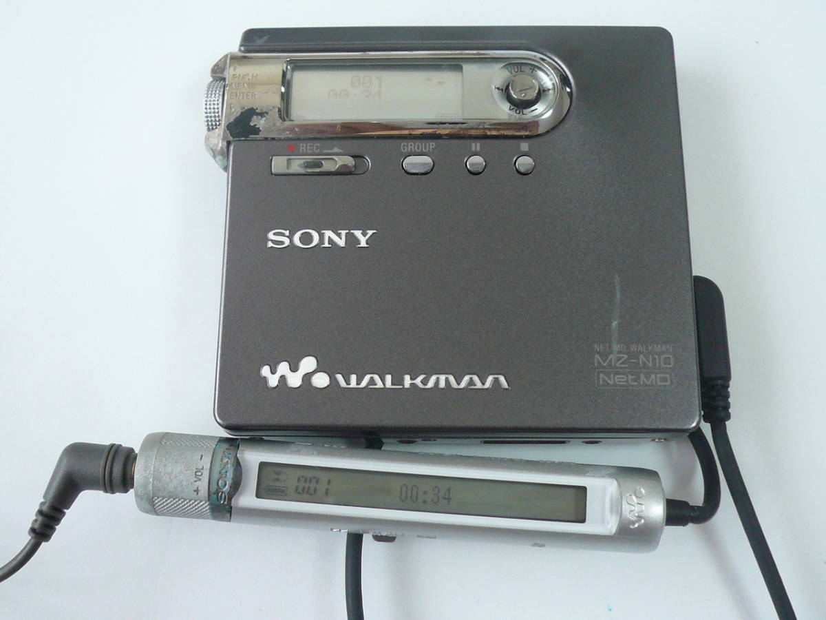 人気SALE，新作登場 SONY/ソニー　MZ-N10 Net MDウォークマン/MDレコーダー ★動作品・録再OK 