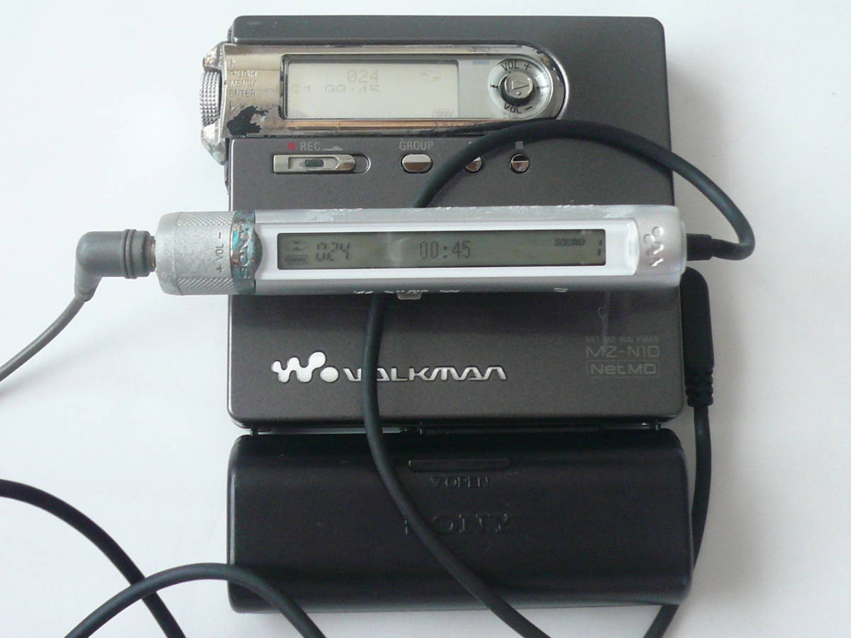 人気SALE，新作登場 SONY/ソニー　MZ-N10 Net MDウォークマン/MDレコーダー ★動作品・録再OK 
