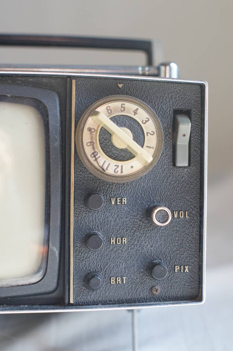  ●sony 5-303 ソニー トランジスタテレビ ジャンク ヴィンテージ アンティーク_3